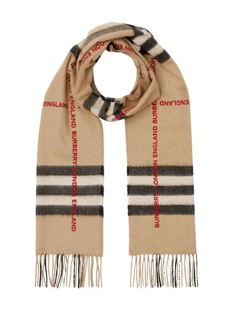 burberry embroidered scarf
